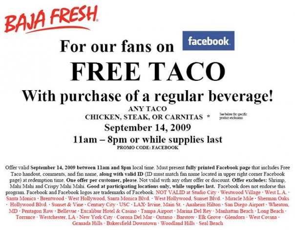 baja fresh facebook