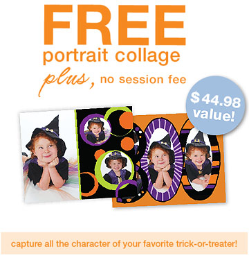 Sears halloween portrait session