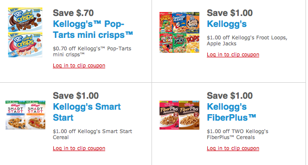 High-Value Kellogg's Cereal Coupons - Faithful Provisions