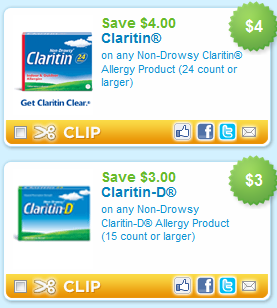 Claritin Printable Coupons 2011 in Italy