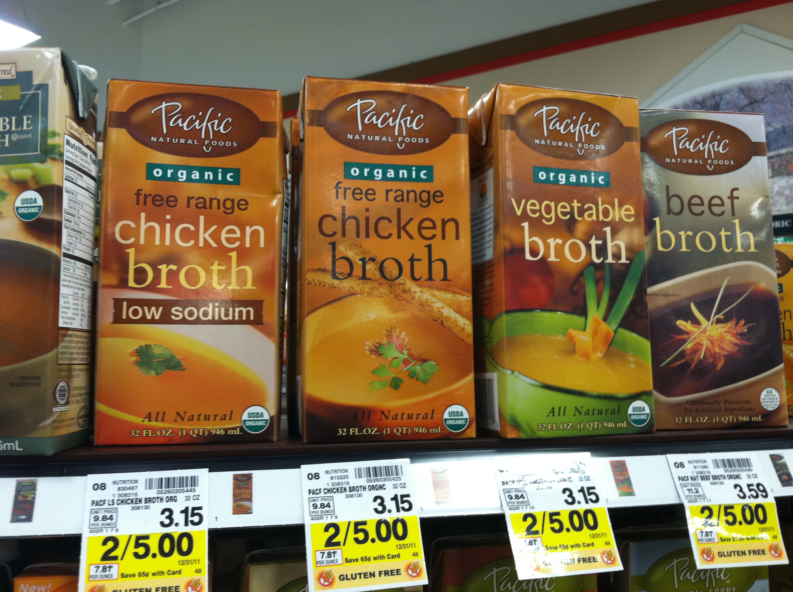 Pacific Organic Chicken Broth $1.50 - Faithful Provisions