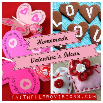 Homemade Valentine Card Ideas on Homemade Valentine Ideas   Homemade Valentine Card Ideas     Faithful