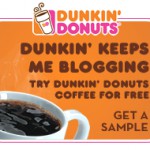 Free Sample Dunkin' Donuts Coffee