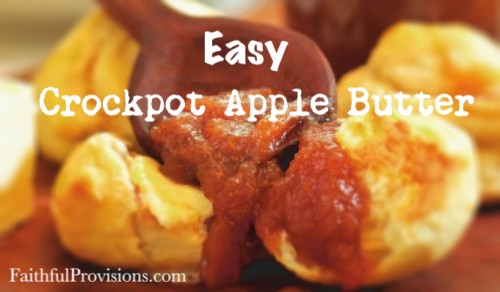 Crockpot Apple Butter Recipe