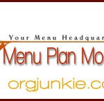 Menu Plan Monday:  February 16th