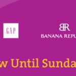 Gap, Old Navy & Banana Republic: 30% Off Until Sunday!