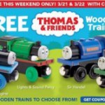 Toys R Us:  Free Thomas Wooden Train