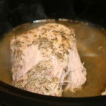Crock Pot Herbed Pork