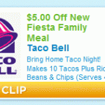 $5 off Taco Bell Coupon