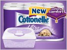 Walmart:  Free Sample of Cottonelle Wipes & Toilet Paper