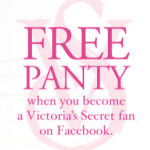 FREE Victoria's Secret Panty