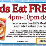 IHOP: Kids Eat Free