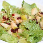 Pear Walnut Salad with Honey Dijon Vinaigrette