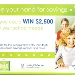 Raise Your Hand for Savings Booklet at Publix