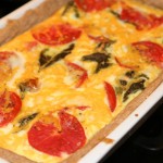 Tomato Basil Quiche