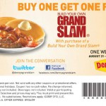 Denny's: BOGOF Grand Slam Coupon