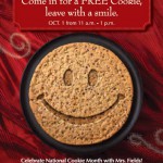 Mrs. Field's Cookies:  Free Cookie Day