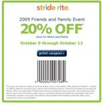 Stride Rite 20% off Coupon