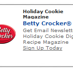 Free Betty Crocker Holiday Cookie Magazine