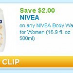 CVS:  Nivea Bodywash Free + Overage (next week)