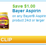 Publix:  Free Bayer Aspirin until 1/29