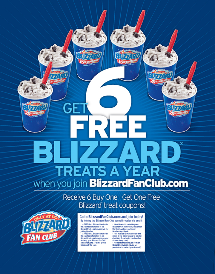 Dairy Queen Blizzard BOGOF Coupons - Faithful Provisions