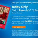 Walgreens:  Free 8×10 Collage (Today Only!)