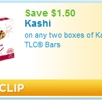 Printable Coupons:  Kashi Bars, Chocolate Chex Mix and Polaner Fruit