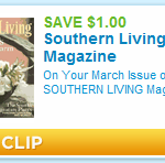$1/1 Southern Living and In Style Magazine Printable Coupons