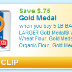 Kroger Stores:  Gold Medal Flour around $1.25