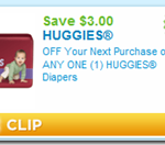 $3/1 Huggies Coupon Seem To Have Reset