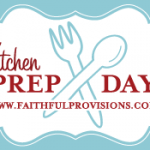 Kitchen Prep Day:  My Master Plan