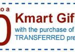 Kmart:  $10 Gift Card with a New or Transferred Prescription