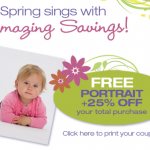 Free Portraits at Target and The Picture People