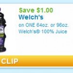 Printable Coupons:  Welch's, Caribou Coffee and Sun-Rype Fruit Snacks