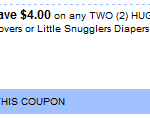 Yet Another Huggies Coupon to Print – Smartsource