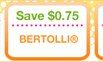 Printable Coupons:  Bertolli Pasta Sauce, Lawry's Marinade, Jamba Smoothies and More