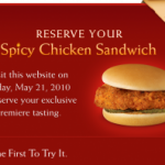 Free Spicy Chicken Sandwich From Chick-Fil-A