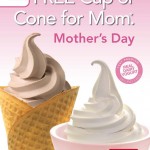 Free TCBY Cone of Cup for Moms on Mother's Day