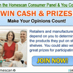 Neilsen Homescan Consumer Panel: Needs New Members