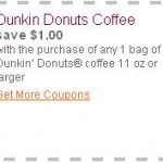 Printable Coupons:  Dunkin Donuts Coffee, Tums, Hefty, Kellogg's and More!