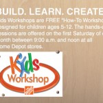FREE Home Depot Workshop Saturday, June 5