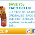 $.75/2 Taco Bell Home Originals Products