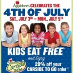 Applebee's:  Kids Eat Free This Weekend