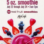 Free Smoothie At McDonald's