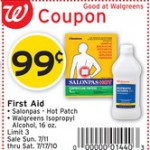 Walgreens:  Free Salonspas Packets