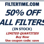 50% Off Air Filters!