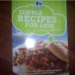 New Booklet: Simple Recipes for Less