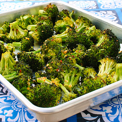 Oven-Roasted-Broccoli