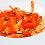 Carrot and Cucumber Ponzu Salad